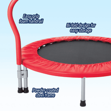 3-Foot Folding Trampoline, 36" Diameter, for Ages 3 and up, by MinnARK
