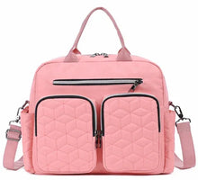 Diaper-Bag-Tote-AILKIN-Baby-Diaper-Bag-3-Insulated-Pockets-Adjustable-Shoulder-Strap-Dry-Wet-Com_3586_1 - USA Mega Market