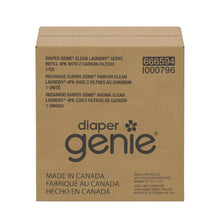 DiaperGenieCleanLaundryScentRoundRefill4-pack-1080-count-Plus2CarbonFilters4-_4 - USA Mega Market