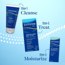 Differin Prescription-Strength Retinoid Acne Treatment Gel for Face with 0.1% Adapalene, Clears & Prevents Acne, Fragrance-Free, 15g Tube   (PACK OF 2 )