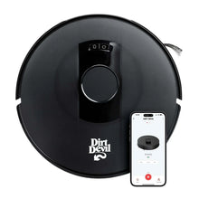 Dirt Devil Robot Vacuum for Carpet and Tile Floors with LIDAR Navigation, Wi-Fi-enabled App, 110 Minute Run-Time for Daily Cleaning, Model #EV3420