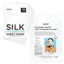 DiscoverNIGHTFirmingSilkCollagenSheetMask10-pack1 - USA Mega Market