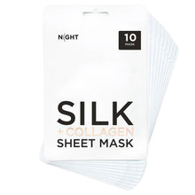 DiscoverNIGHTFirmingSilkCollagenSheetMask10-pack - USA Mega Market
