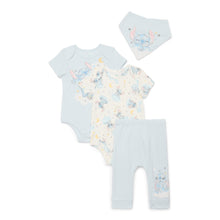 Disney Baby Wishes and Dreams Character Baby Layette Newborn Essentials Gift Set, 4-Piece