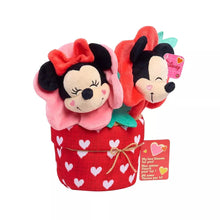 Disney Valentine Blooming Potted Plush - Mickey Mouse & Minnie Mouse