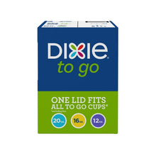 Dixie To Go Black Hot Cup Lids, 12-20 fl. oz., 500 ct.