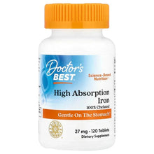 Doctor_sBest_HighAbsorptionIron_27mg_120Tablets - USA Mega Market