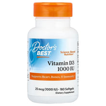 Doctor_sBest_VitaminD3_25mcg_1_000IU_180Softgels - USA Mega Market