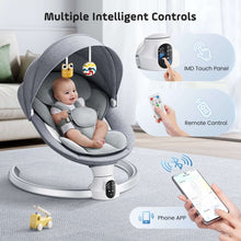 DoulamiElectricBabySwingforNewborntoToddlerPortableInfantSwingRockerwithRemote-APPControl-IMDTou_7202_10 - USA Mega Market