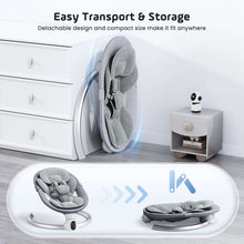 DoulamiElectricBabySwingforNewborntoToddlerPortableInfantSwingRockerwithRemote-APPControl-IMDTou_776_5 - USA Mega Market