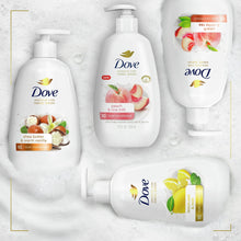 (6 pack) Dove Advanced Care Nourishing Hand Wash for Women Peach & Rice Milk, 12 oz