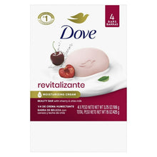 DoveBeautyBarWomen_sBathSoapRevitalizanteCherry_ChiaMilk_3.17oz4Bars1 - USA Mega Market