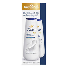 DoveBodyWashFor24hrLotion-SoftSkinDeepMoistureMoisturizingSkinCleanserwithNoSulfatesNoParabens_20Floz2pack4 - USA Mega Market