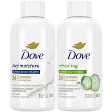 DoveBodyWashTravelEssentialsVariety2-Pack-RefreshingCucumber-GreenTea-DeepMoistureNourishingBody_2255_1 - USA Mega Market