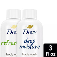 DoveBodyWashTravelEssentialsVariety2-Pack_RefreshingCucumber_GreenTea_DeepMoistureNourishingBodyWashes_3OzEa1 - USA Mega Market