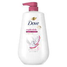DoveBodyWashfor24hrLotion-SoftSkinReplenishDragonFruitandCoconutCreamMoisturizingSkinCleanserwithNoSulfatesNoParabens_30.6floz8 - USA Mega Market