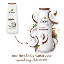 DoveBodyWashforWomenMoisturizingRestoreCoconut-CocoaButterCleanserAllSkin-20oz10-_3 - USA Mega Market