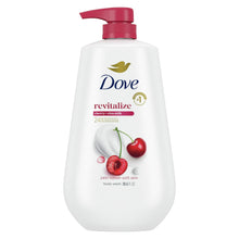 DoveBodyWashforWomenMoisturizingRevitalizanteCherry_ChiaMilkCleanserAllSkin_30.6ozwithPump8 - USA Mega Market