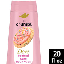 Dove Crumbl Limited Edtion Body Wash Confetti Cake, 20 fl oz