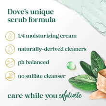 Dove Limited Editon FIFA Body Scrub Palo Santo & Sage Oil For Exfoliated & Hydrated Skin, 15 oz