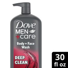 DoveMen_CareExfoliatingDeepCleanFace_BodyWashforMen_Citrus_Cedarwood_30oz1 - USA Mega Market