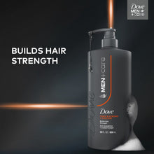 Dove Men+Care Shampoo Builds Hair Strength, Thick & Strong, with Calcium, 28 fl oz