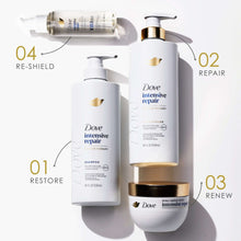 Dove Shampoo Intensive Repair with Bio-Protein Care Technology & Amino Serum, 18 oz