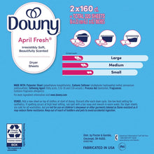DownyFabricSoftenerDryerSheets_AprilFresh_320ct.4 - USA Mega Market