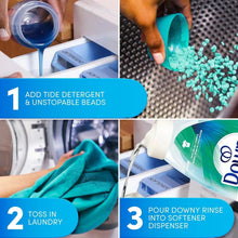 Downy Rinse Laundry Odor Remover, Cool Cotton, 87.5 fl. oz.