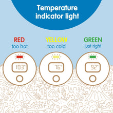 Dr. Brown's Clean Up Floating Baby Bath Thermometer, Green Dinosaur, BPA-Free, 0 months +, 1-Pack