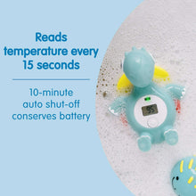 Dr. Brown's Clean Up Floating Baby Bath Thermometer, Green Dinosaur, BPA-Free, 0 months +, 1-Pack
