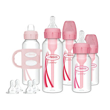 Dr.Brown_sNaturalFlowAnti-ColicOptions_FirstYearBabyBottleGiftSet_Pink_BPAfree_0m_1 - USA Mega Market