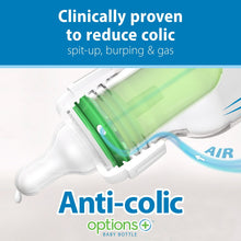 Dr. Brown’s Natural Flow Anti-Colic Options+ Narrow Baby Bottle, Pink, 8oz, Slow Flow, 0m+, 3 Pack