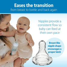 Dr. Brown’s Natural Flow Anti-Colic Options+ Narrow Baby Bottle, Pink, 8oz, Slow Flow, 0m+, 3 Pack