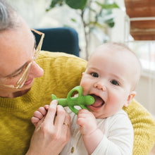 Dr. Brown's Peapod Teether & Training Toothbrush, Soft 100% Silicone, BPA Free, 3m+, 1 Pack