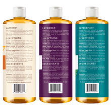 Dr. Jacobs Naturals Pure Castile Soap, Variety Pack, 32 oz, 3-count