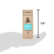 Dr. Squatch Full & Thick Mens Hydrating Shampoo, Thickening Natural Sulfate Free Shampoo for Men, Coconut Castaway, 11 fl Oz (PACK OF 3 )