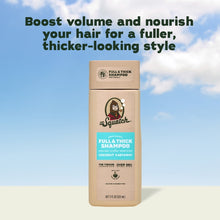 Dr. Squatch Full & Thick Mens Hydrating Shampoo, Thickening Natural Sulfate Free Shampoo for Men, Coconut Castaway, 11 fl Oz (PACK OF 3 )