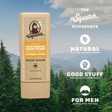 Dr. Squatch Mens Hair Moisturizing Conditioner, Natural Sulfate Free Hydrating Conditioner for Men, Summer Citrus, 11 fl Oz (PACK OF 3 )