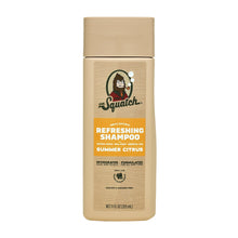 Dr. Squatch Mens Refreshing Shampoo, Hydrating Natural Sulfate Free Shampoo for Men, Summer Citrus, 11 fl Oz