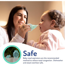 Dr. Talbot's Silicone Nasal Aspirator with Hygienic Case, Blue