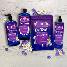 Dr Teal's Foaming Bath, Sleep Bath with Melatonin, Lavender & Chamomile Essential Oils, 34 fl oz. (3 PACK  )