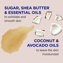 Dr Teal's Shea Sugar Body Scrub with Coconut Oil and Essential Oils, 19 oz