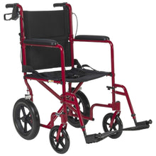 DriveMedicalLightweightExpeditionTransportWheelchairwithHandBrakes-19SeatRed-_10_bb339833-6751-42c5-854f-4f2f7ed60f63 - USA Mega Market