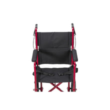 DriveMedicalLightweightExpeditionTransportWheelchairwithHandBrakes_19SeatRed6 - USA Mega Market