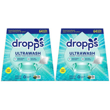DroppsUltrawashBiobasedPowerDishwasherDetergentPacs-LemonCitrus-128-count-_1 - USA Mega Market