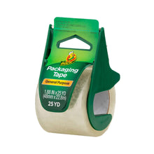 Duck-General-Purpose-Packaging-Tape-with-Manual-Tape-Dispenser-1-88-in-x-25-yd-Clear-1-Roll-7d6a_157_1 - USA Mega Market