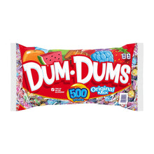 Paletas Dum Dum Original Mix, 500 unidades.