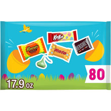 Hershey Assorted Chocolate, Easter Candy Basket Stuffers Variety Bag, 17.9 oz (80 Pieces)