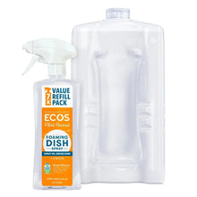 ECOSFoamingDishSoapSpray_Lemon_16floz_96flozRefill - USA Mega Market